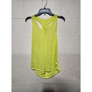 NWT Zyia Active Neon Lime Vented Open Back Tank Size XXL